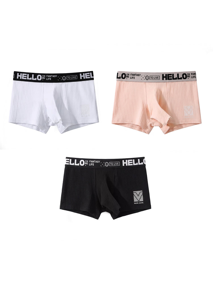 Men’s Separate Pouch Cotton Trunks