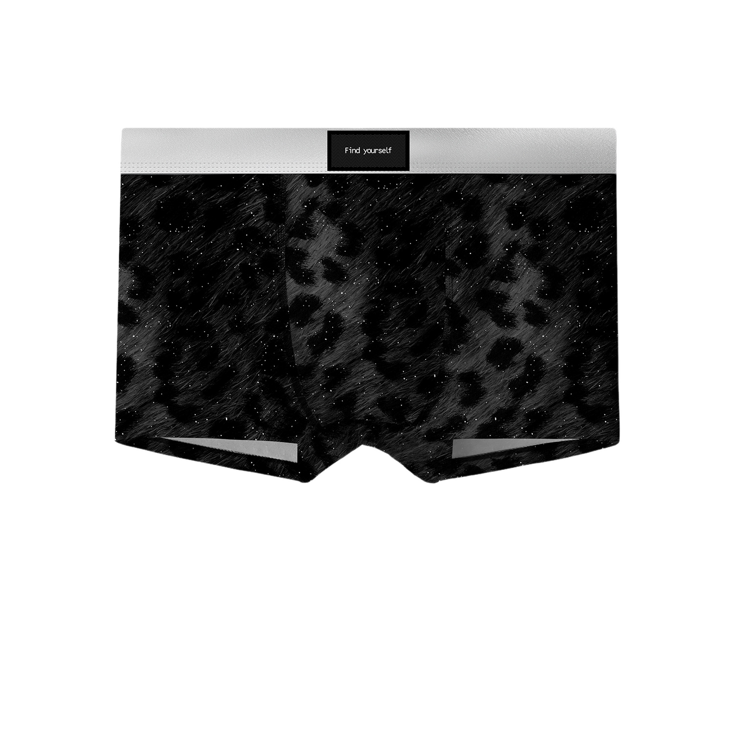 Men's Ice Silk Leopard Print Trunks