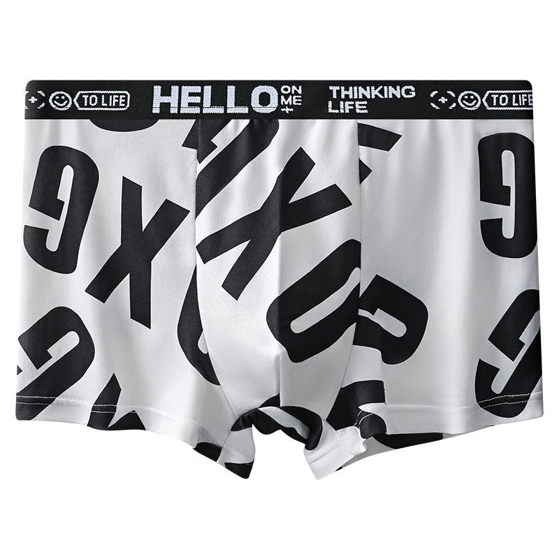 Men's And Women's Fashion Printed Boxer Briefs
