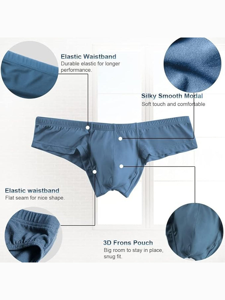 2 Pack Support Pouch Modal Men's Briefs