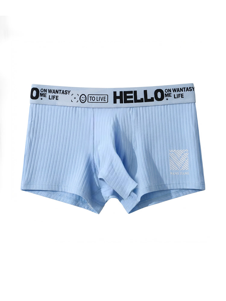 Men’s Separate Pouch Cotton Trunks