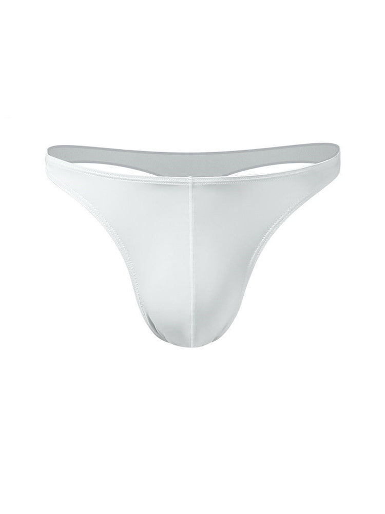 4 Pack Men’s Ice Silk Low-Rise Lightweight Breathable Support Thongs