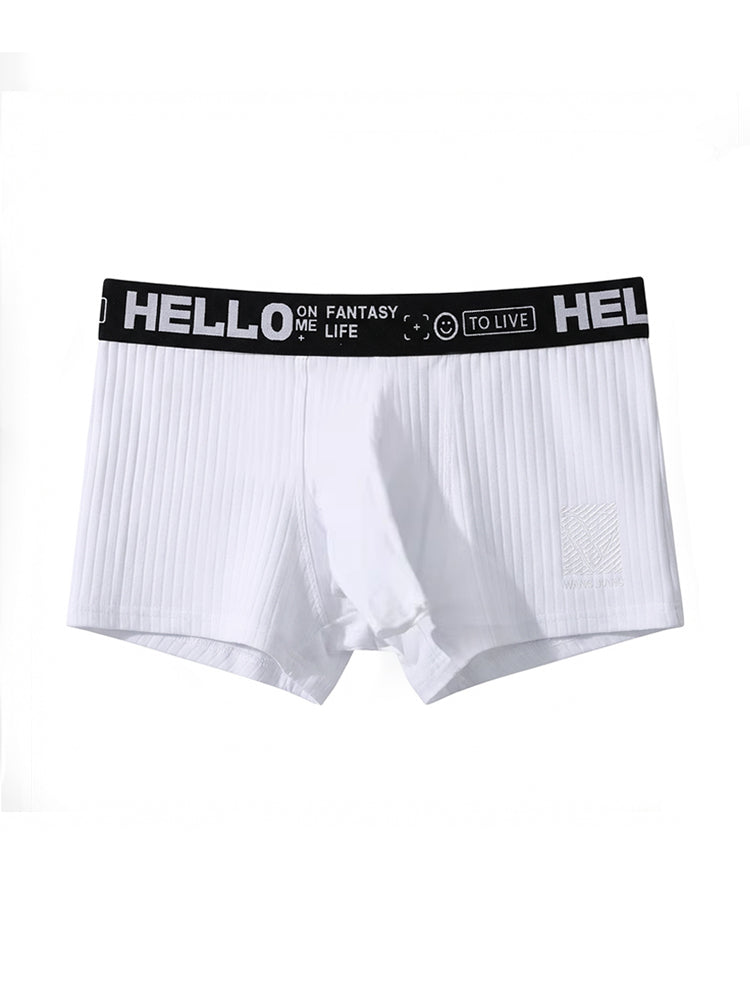Men’s Separate Pouch Cotton Trunks