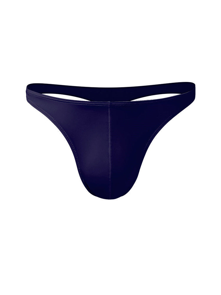 4 Pack Men’s Ice Silk Low-Rise Lightweight Breathable Support Thongs