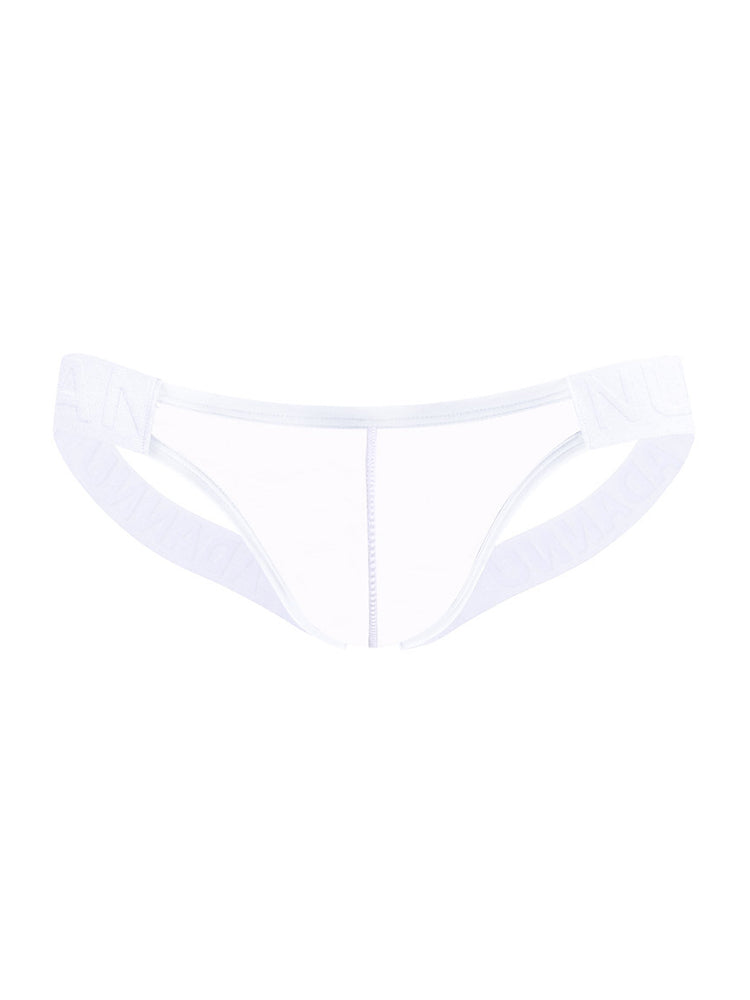 2 Pack Men's No-Waistband Jockstrap with Textured Pattern