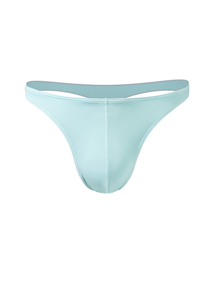 4 Pack Men’s Ice Silk Low-Rise Lightweight Breathable Support Thongs
