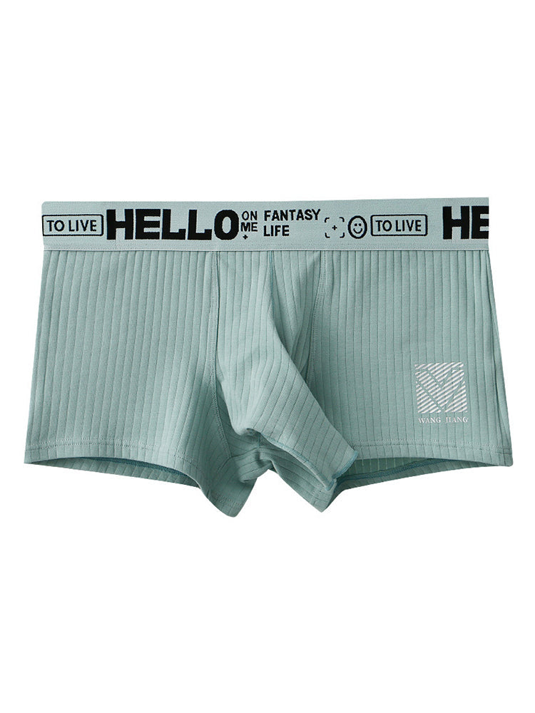 Men’s Separate Pouch Cotton Trunks