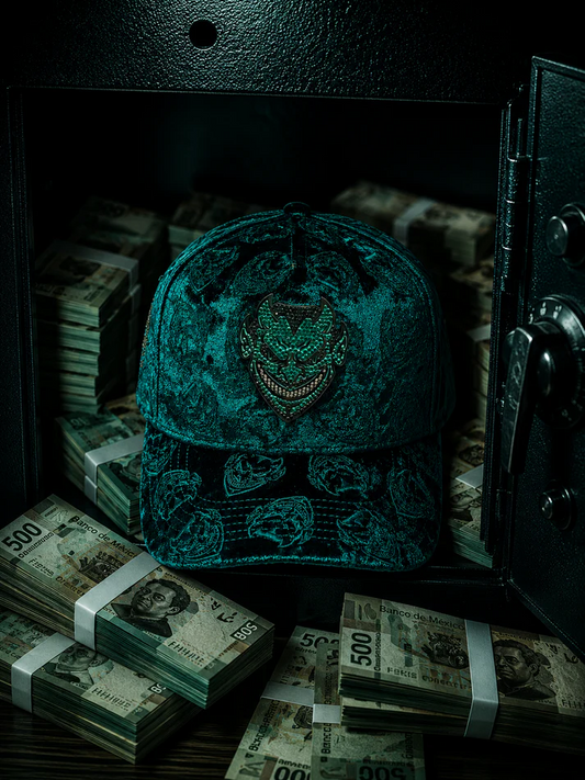 Lucifer V2 Green Velvet Snapback (Pre order/Pre venta)