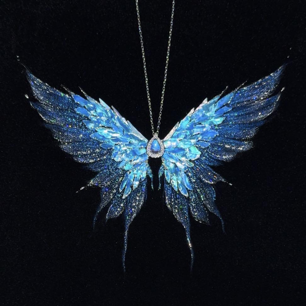 Deep Blue Tears Pendant