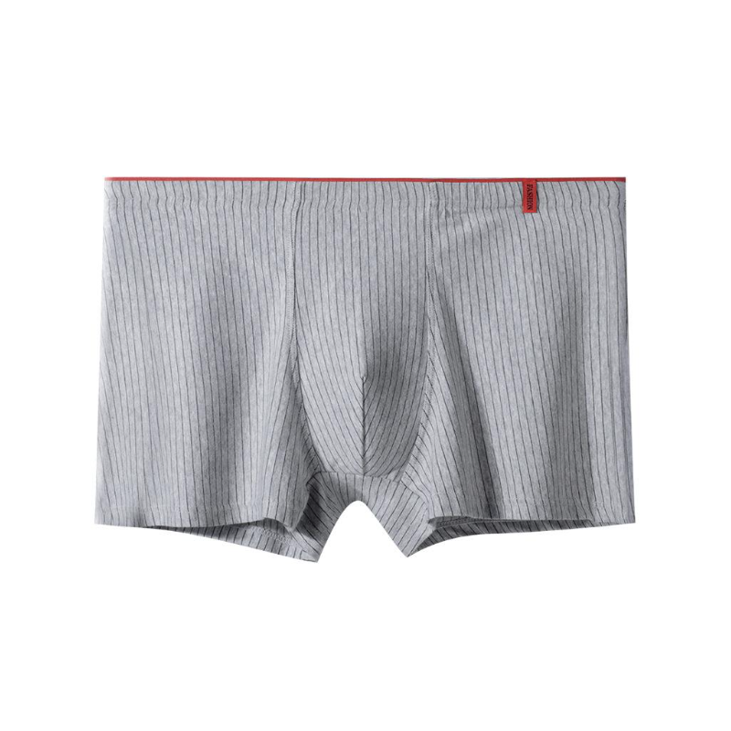 Men's Striped Boxer Comfortable Breathable Underwear