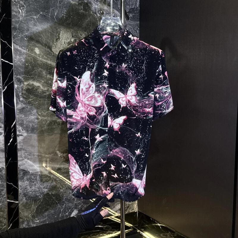 Dream Butterfly Men's Short Sleeve Shirt