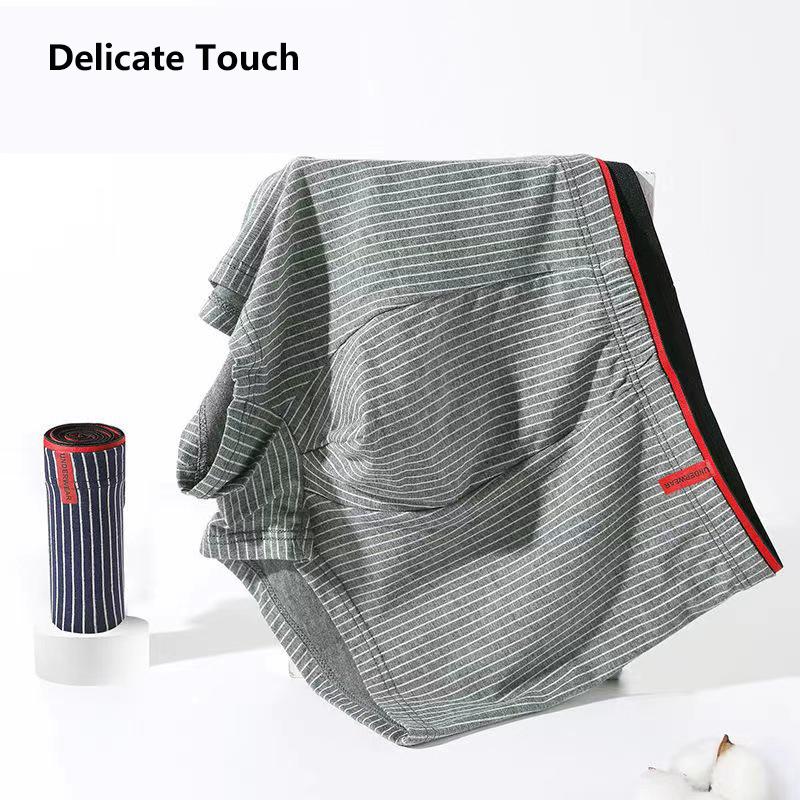 Men's Striped Boxer Comfortable Breathable Underwear