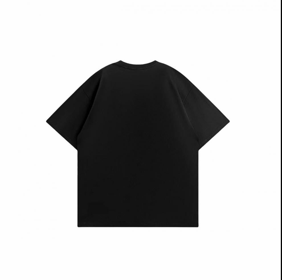 Midasgaze Crystal Decorated Cross Tee