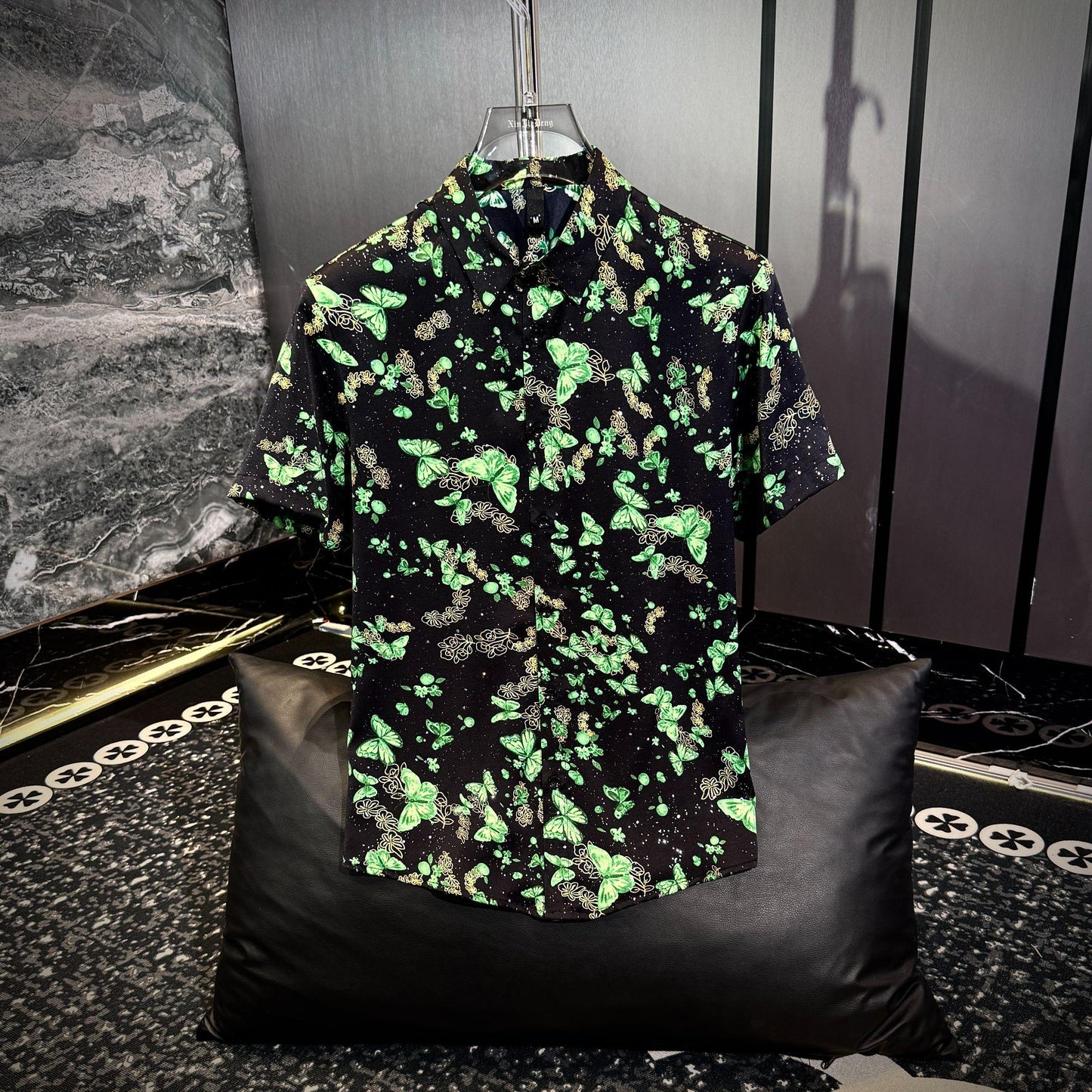 Men's Butterfly Short Sleeve Shirt