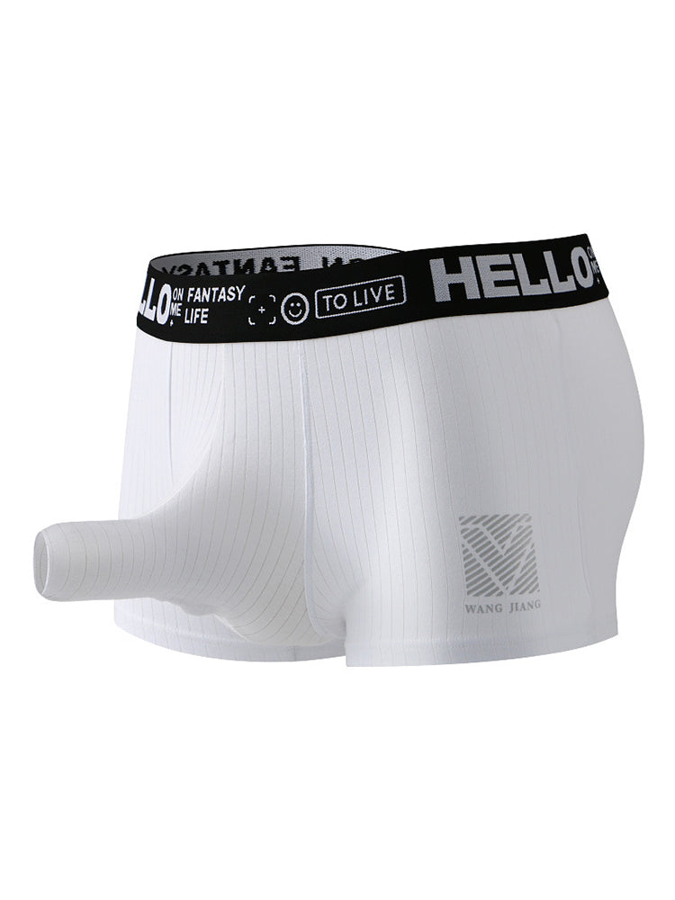 Men’s Separate Pouch Cotton Trunks