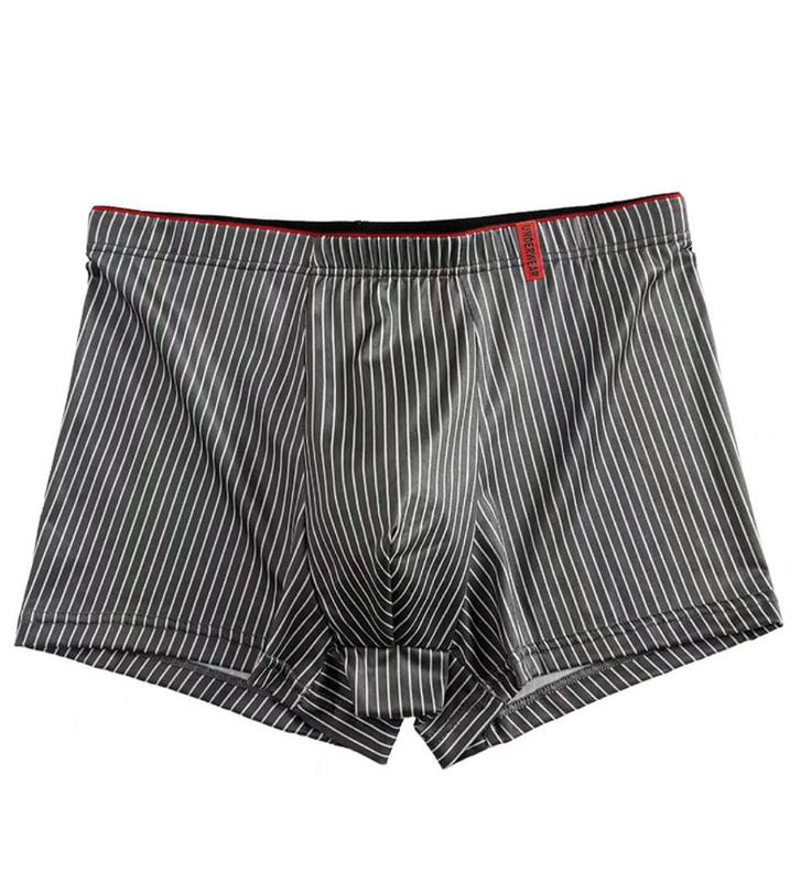 Men's Striped Boxer Comfortable Breathable Underwear