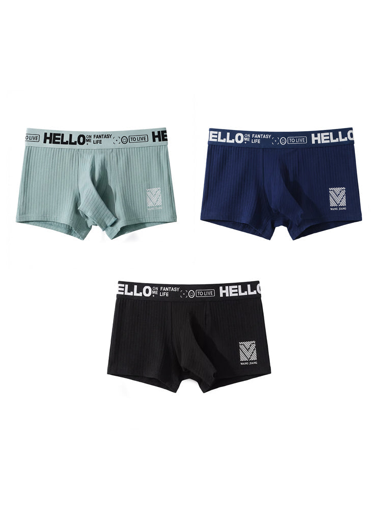 Men’s Separate Pouch Cotton Trunks