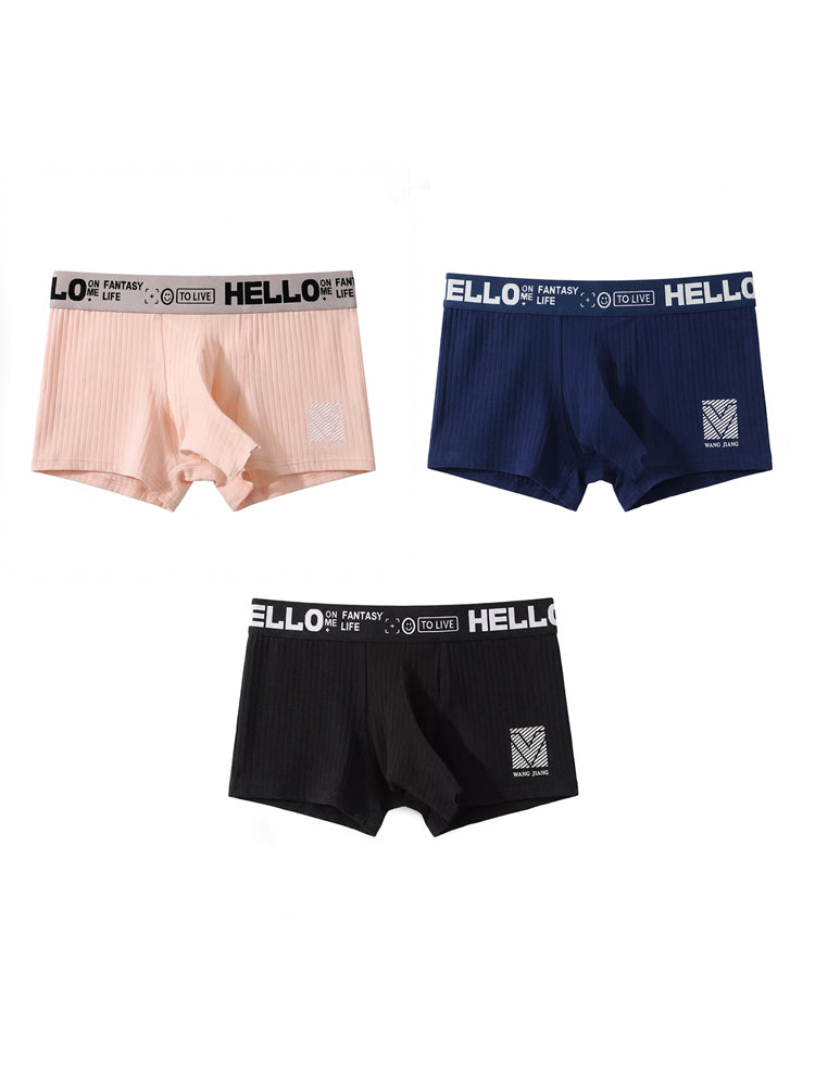 Men’s Separate Pouch Cotton Trunks