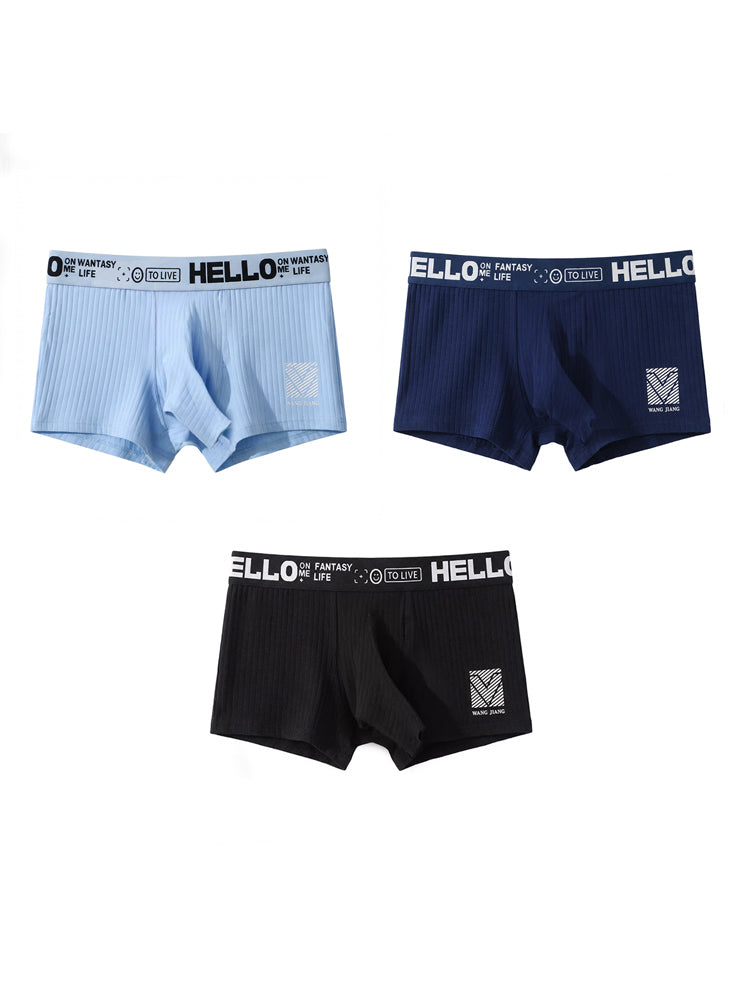Men’s Separate Pouch Cotton Trunks