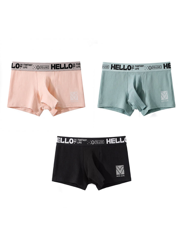 Men’s Separate Pouch Cotton Trunks
