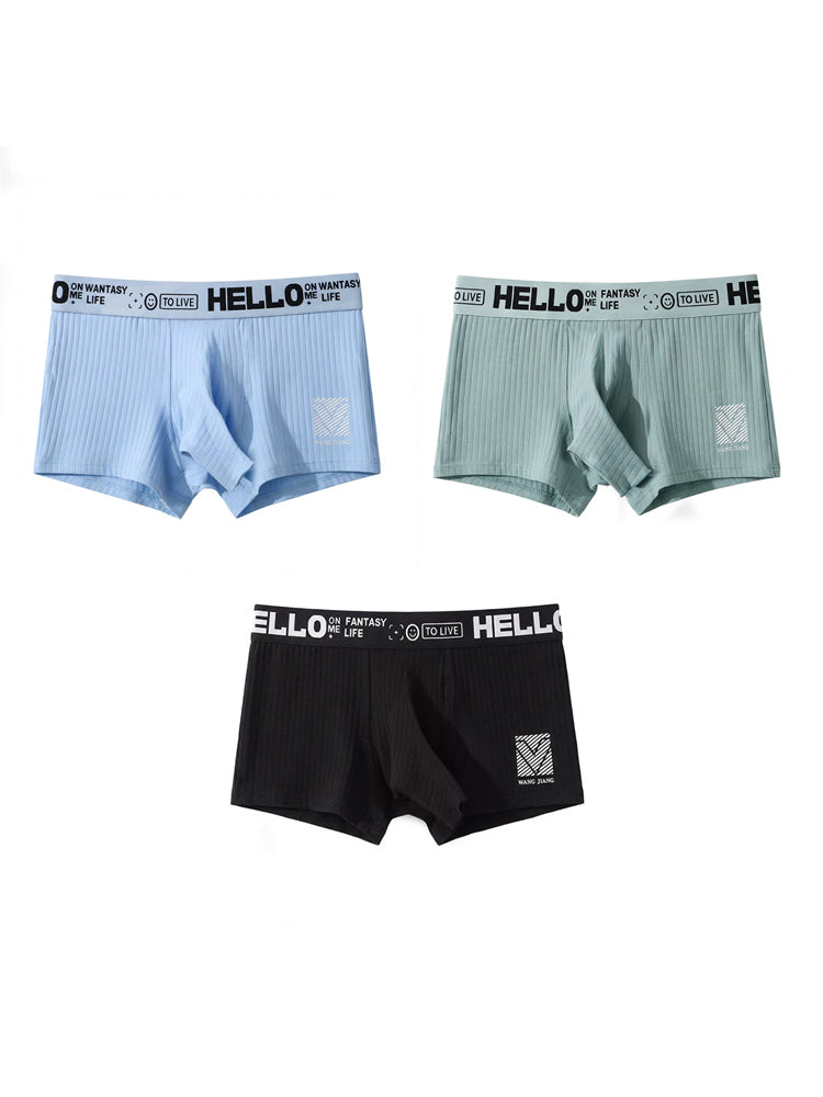 Men’s Separate Pouch Cotton Trunks