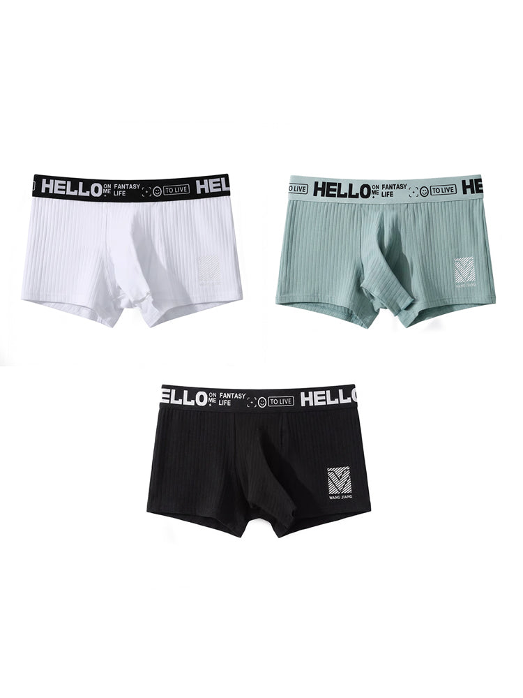 Men’s Separate Pouch Cotton Trunks
