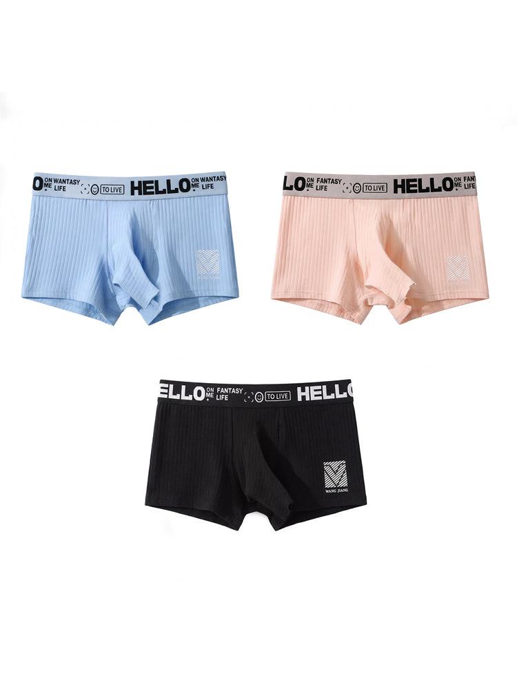 Men’s Separate Pouch Cotton Trunks