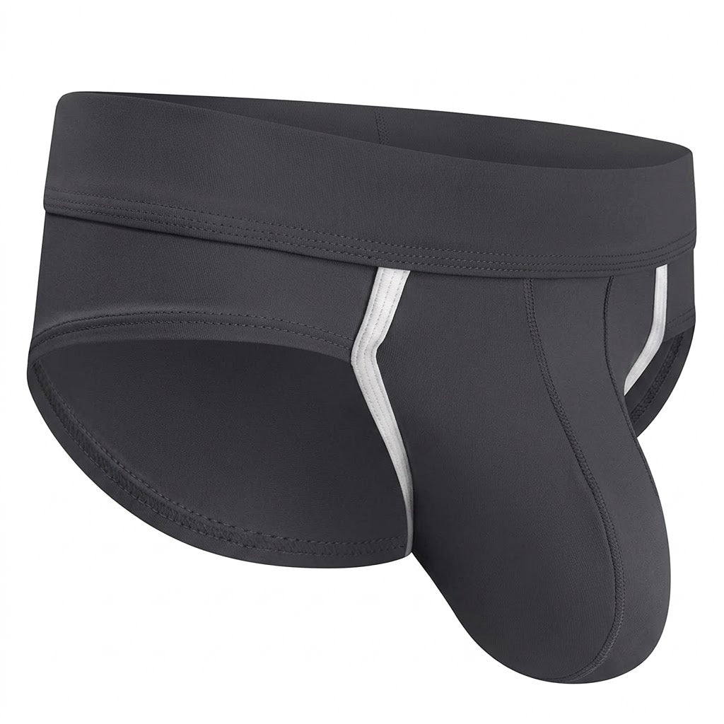 Nylon Pouch Sport Briefs