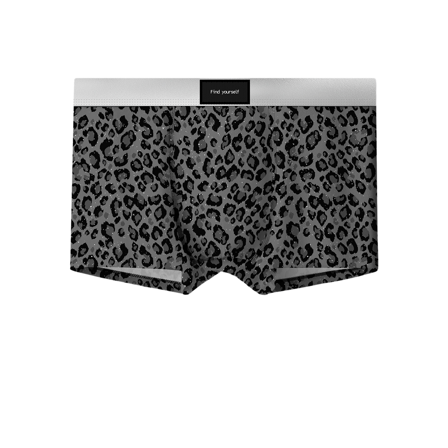 Men's Ice Silk Leopard Print Trunks