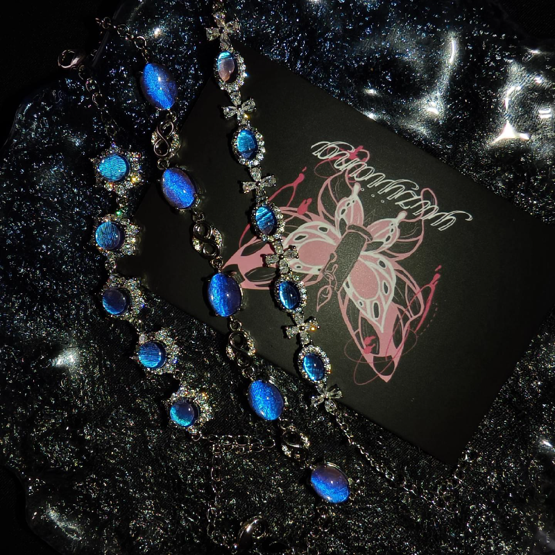 Handcrafted Morpho Butterfly Wing Bracelet